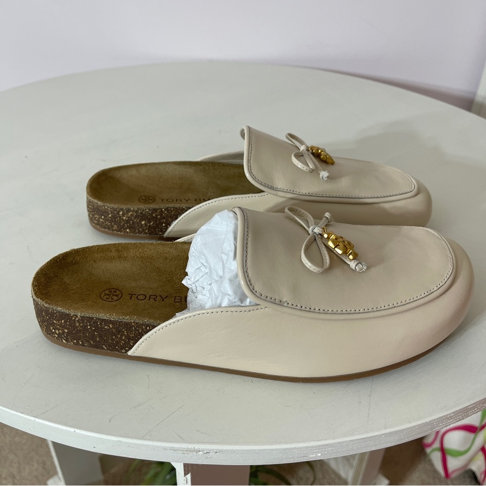 Tory burch charm mule